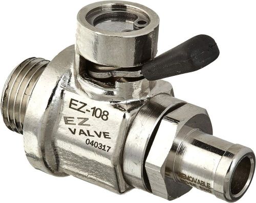 Ez-108 rh oil drain valve with removable hose end combo