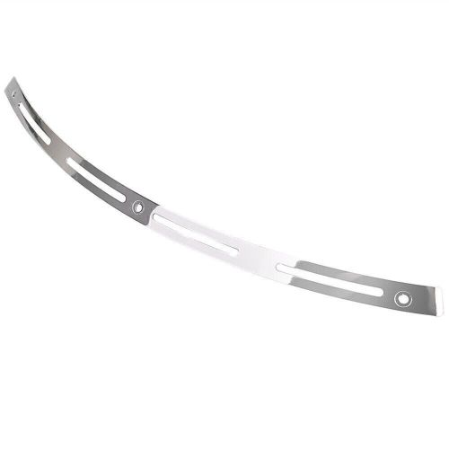 Windshield beveled trim for flht flhtc flhtcu flhx 1996 - 2013 chrome