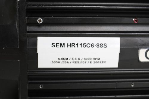 Sem hr115c6-88s (175) (servo motor) - 6 months warranty