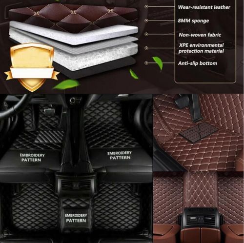 Fit for volkswagen jetta car floor mats custom waterproof carpets cargo liners