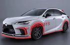 For lexus rx500h 2023-25 art style real carbon fiber full set exterior body kits