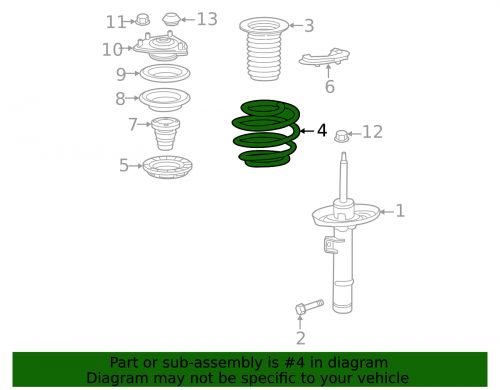 Genuine honda coil spring 51401-t20-a01