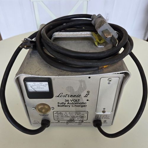 Lestronic ii - 36 volt ezgo yamaha golf cart battery charger lester model 14100