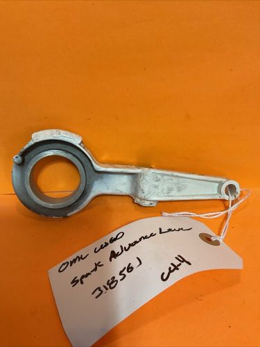 Genuine oem used johnson evinrude omc spark advance lever 318561 c4-4