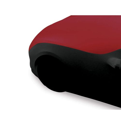 Full car cover stain stretch dustproof custom black&amp;red for mazda mx-6 1988-1997