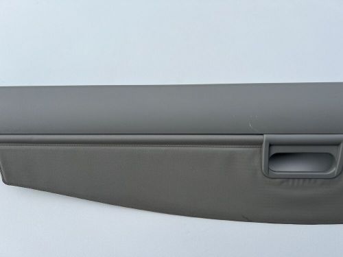 2010-2016 cadillac srx rear retractable cargo security shade cover gray 12796049