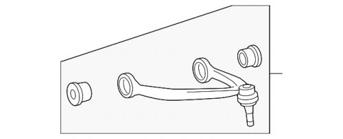 Genuine gm front passenger side upper control arm 25812726