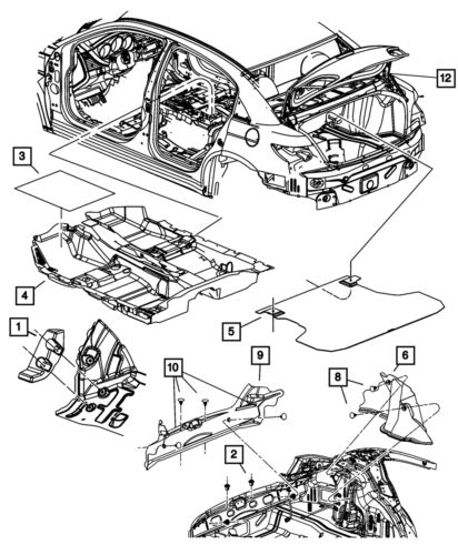 Genuine mopar mat kit-floor xs011j3af