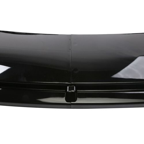 For mitsubishi lancer bilayer front bumper lower lip splitter spoiler+strut rods