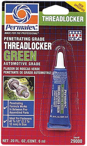 Permatex #290 threadlocker 29000