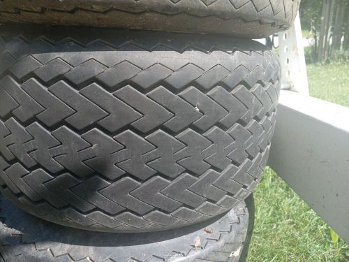 2 sets of 4 golf cart tires