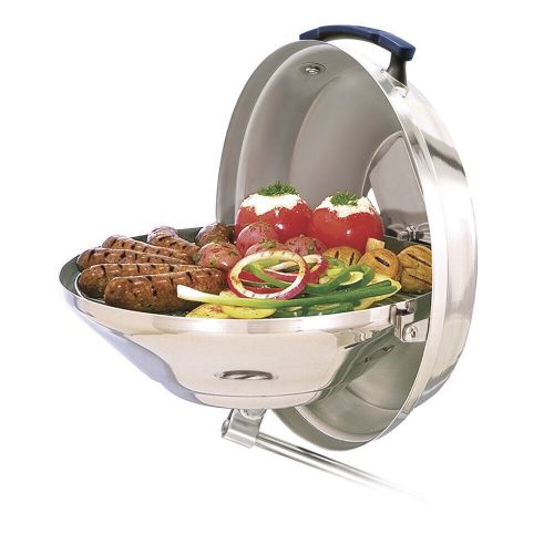 ​magma a10-104 marine kettle® 15&#034; charcoal grill - hinged lid stainless steel