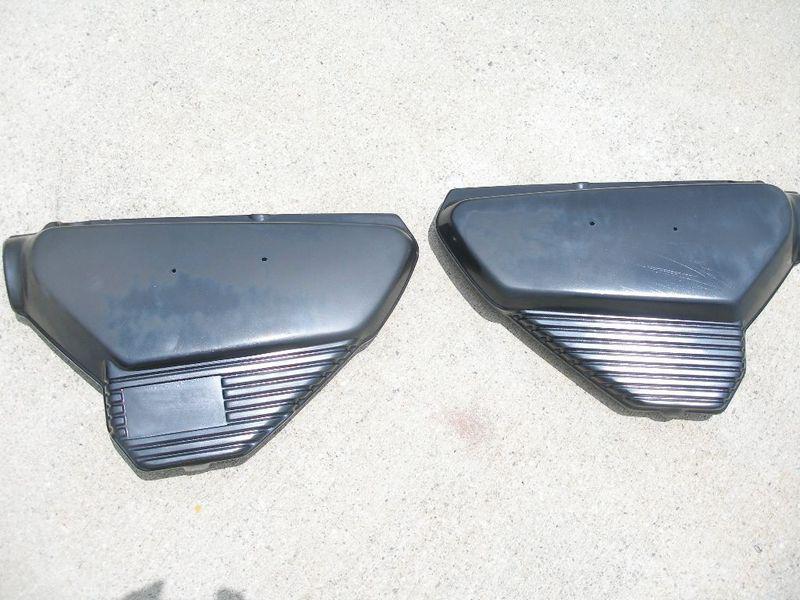 Honda cx500 left right side covers and transmission