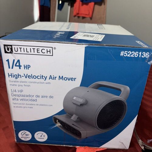 Brand new in box utilitech air mover(fan) with 2 (110 )plug ins