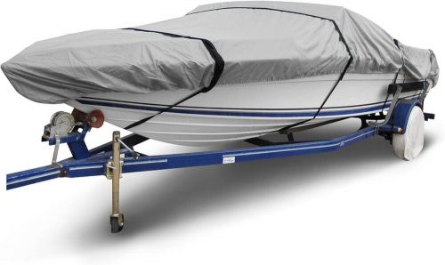 Budge american flagship ripstop boat cover fits center console v-hull 20&#039;-22&#039;