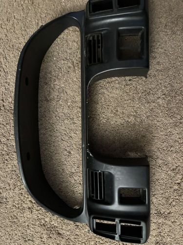 1989-1994 nissan 240sx s13 oem instrument gauge cluster trim bezel surround