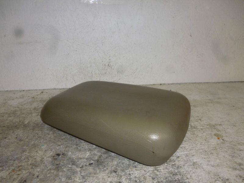 99 00 01 02 03 04 jeep grand cherokee center console arm rest lid grey 2000 2004