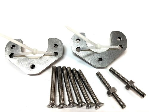 Blind fastener kit for oval threaded deck plates