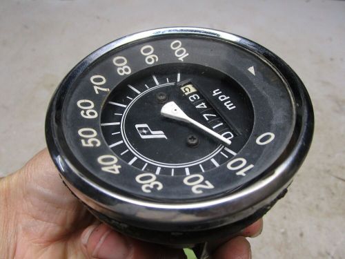 Vintage 73 polaris colt 295 ss snowmobile speedometer mph gauge