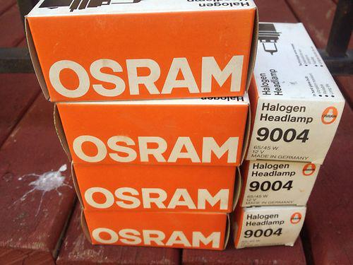 Osram halogen headlamp - set of 7 new