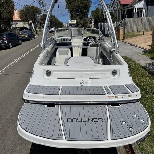 2019 bayliner e7 swim platform cockpit pad boat eva teak deck floor mat flooring