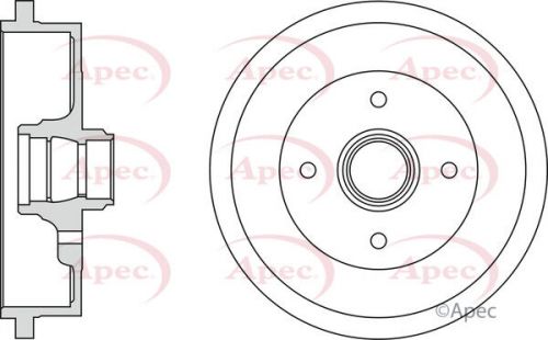 Brake drum rear drm9154 apec 1h0501615a 115330192 6u0501615 1h0501615b quality