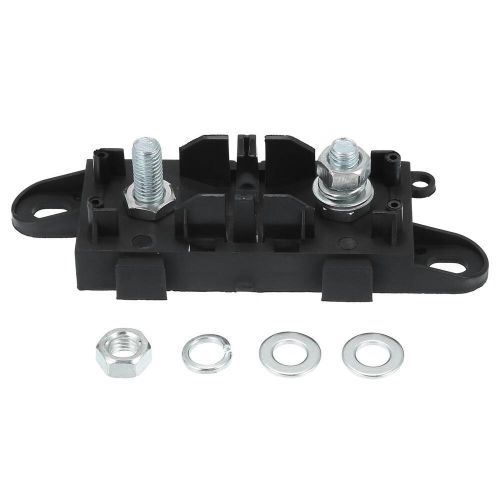 Fuse holder kit 40 amp 40a 32v bolt-down type anm fuse for car audio video black