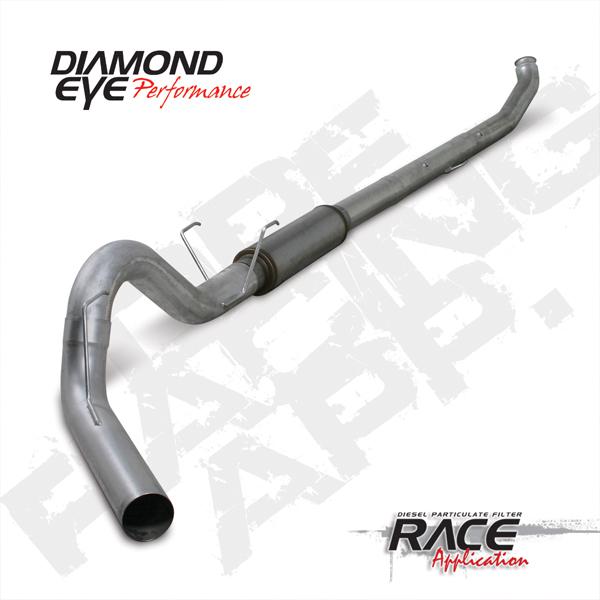 Diamond eye exhaust- 07.5-11 dodge 5" stainless-dpf race turbo back single-wb