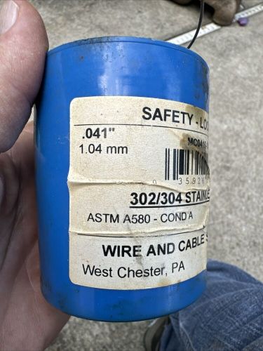 Wire &amp; cable specialties aviation stainless steel lock safety wire ms20995c .041