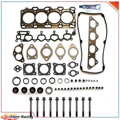 Head gasket set bolts for 00-05 mitsubishi eclipse 2.4l sohc eng. code 4g64