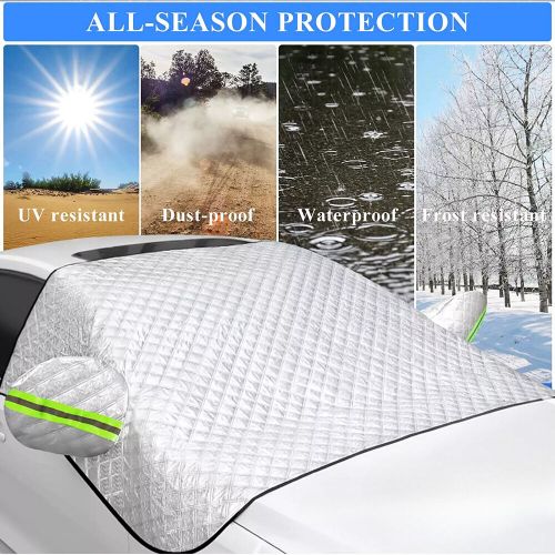 Car thick windshield cover protector winter snow ice rain frost guard sun shade