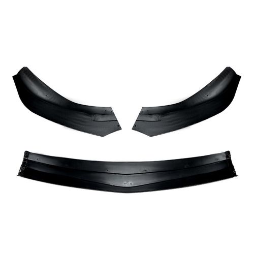 For benz a-class w177 2019-2022 front bumper lip spoiler body kit carbon fiber