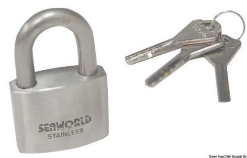 Osculati stainless steel padlock shackle 50mm