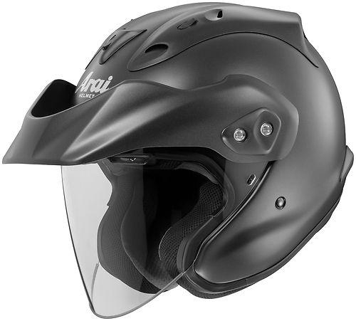 Arai ct-z  open face street motorcycle helmet black frost size xx-large