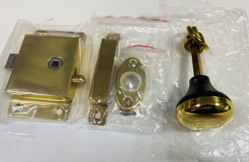 Marine instruments door surface mount rim lock