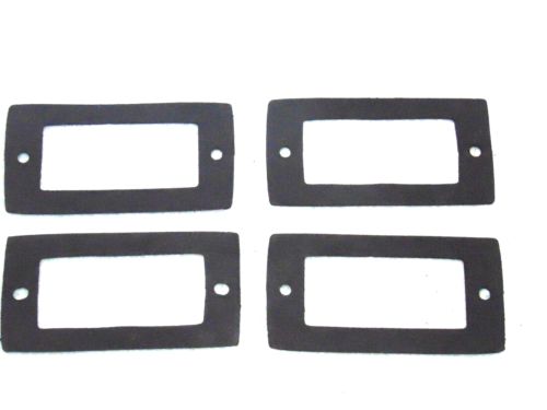 Side marker light bezel seals camaro nova 68