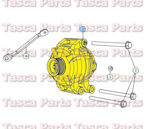 New oem mopar 220 amp alternator grand cherokee durango charger challenger 300