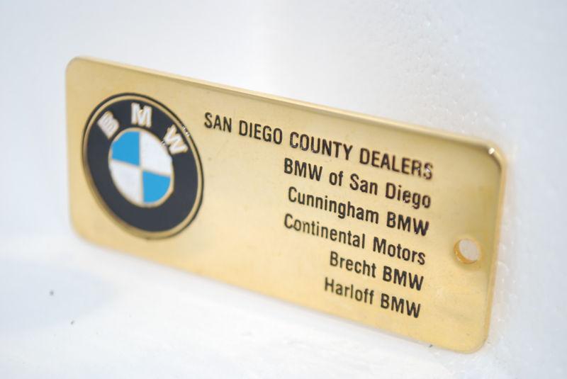 Rare bmw san diego chargers solid brass key fob california usa nfl football