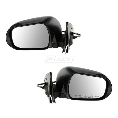 Mirror power turn signal black ptm pair set for 12-13 toyota tacoma new