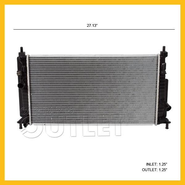 2010 2011 mazda 3i cooling radiator 2.0l 2.3l 4-cyl w/o toc mazda3 mazdaspeed gt