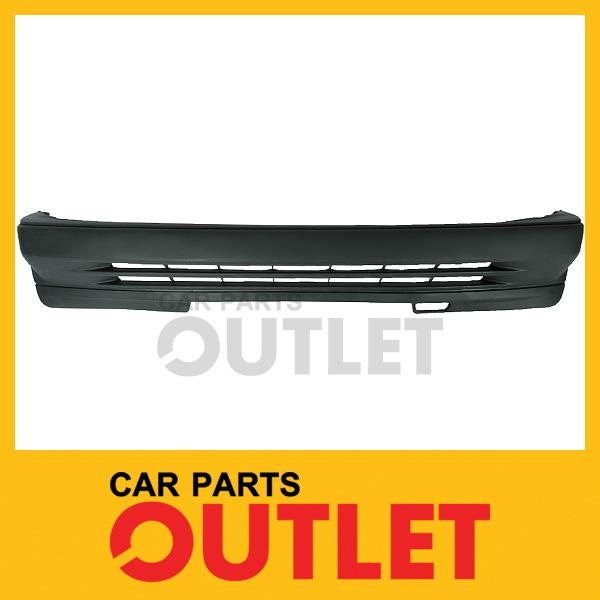 89-95 suzuki sidekick jx 2dr front bumper raw mat black plastic cover non primed