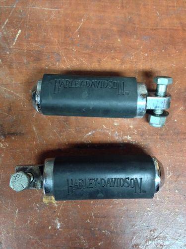 Harley davidson sportster xl1200 xl883 rear passenger chrome footpegs 1999