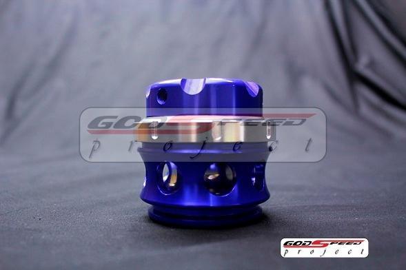 Godspeed rs-series 50mm v band blow off valve bov (blue) universal fit