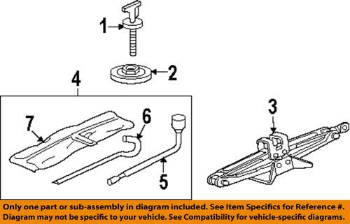 Honda oem 89000scva00 jack-tool kit