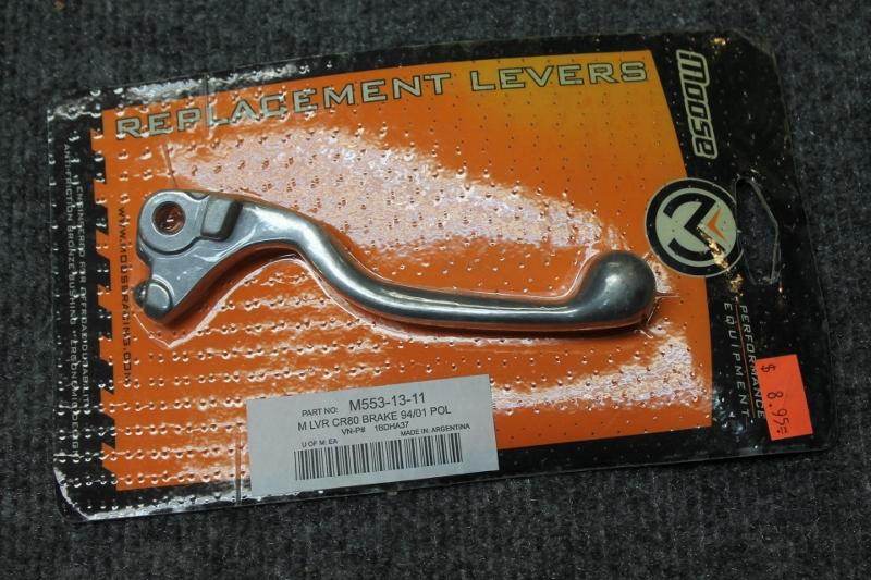 Cr 80 cr80 moose brake lever new 94-01