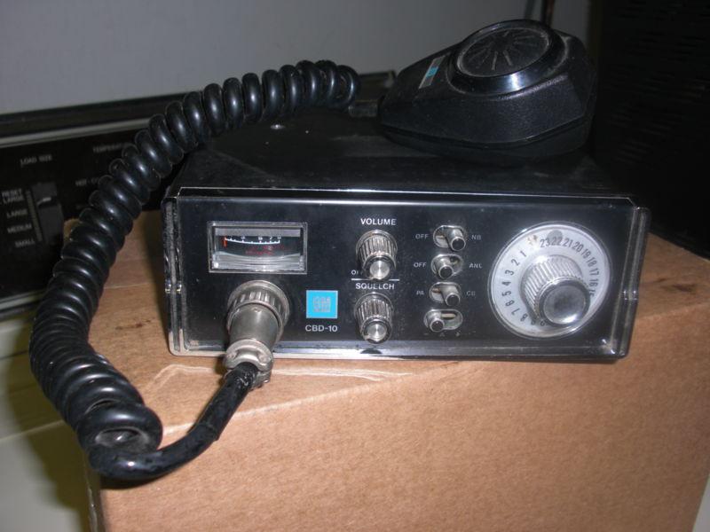 1977 trans am bandit hurst cb radio oem 1979 1978 1970-81 works delco gm ws6 y84