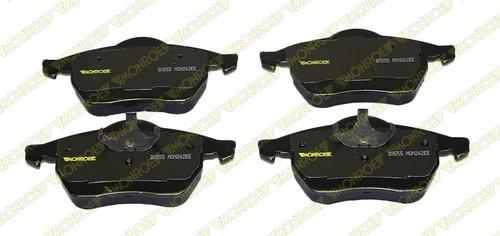 Monroe dx555 brake pad or shoe, front-monroe dynamics brake pad