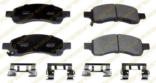 Monroe gx1169 brake pad or shoe, front-monroe prosolution ceramic brake pad