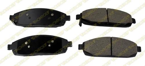 Monroe gx1080 brake pad or shoe, front-monroe prosolution ceramic brake pad