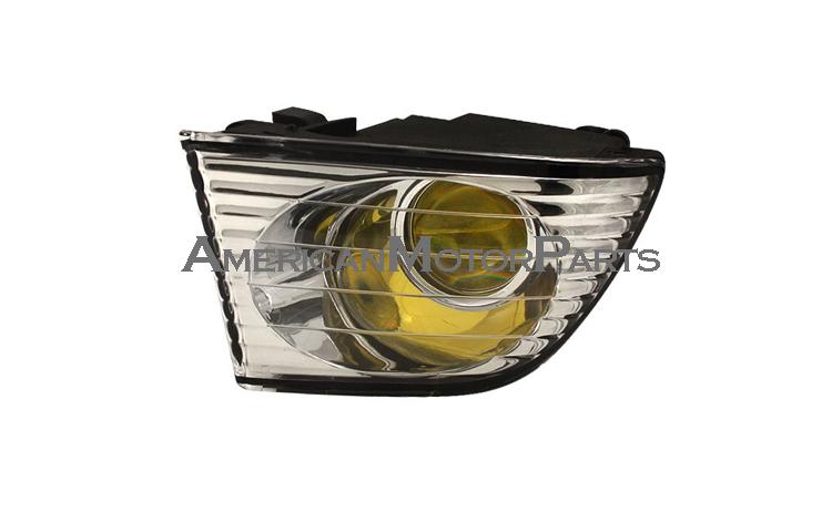 Depo driver & passenger replacement fog light w/ yellow lens 01-02 lexus is300